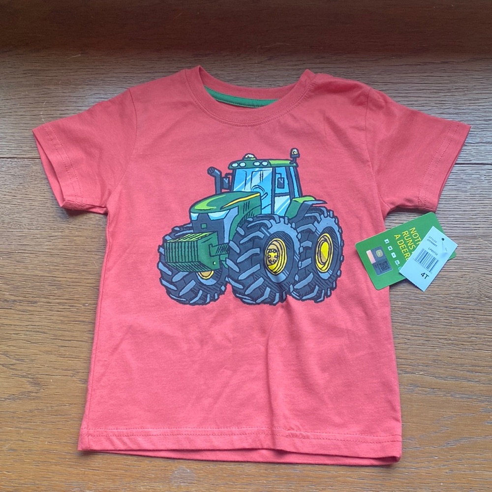 New 4T John Deere  T-shirt